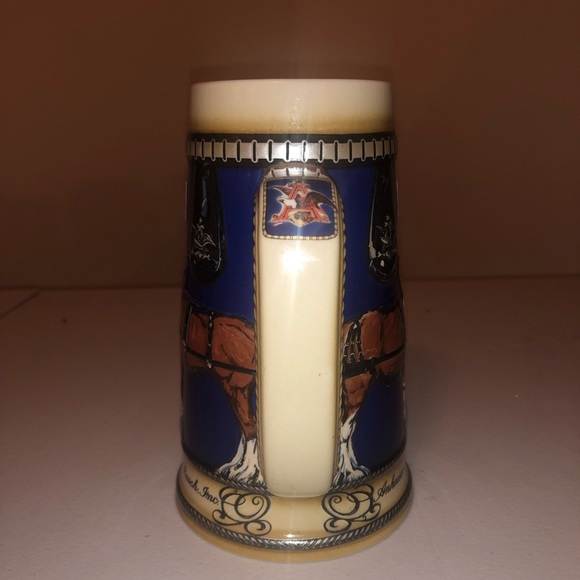 1988 Budweiser Harness Horse Stein Anheuser-Busch - Picture 7 of 8